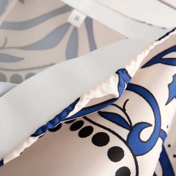 Palm Print Midi Skirts Set - Picture 15 of 16